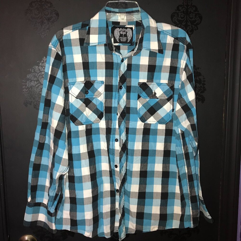 Eighty Eight Boys Long Sleeve Button Down